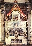 VASARI, Giorgio Monument to Michelangelo ar oil painting artist